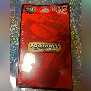 1998 Vintage NFL Pro Stamp Album kit Sealed!